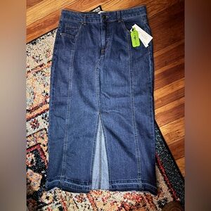 NWT Rachel Zoe Denim Skirt